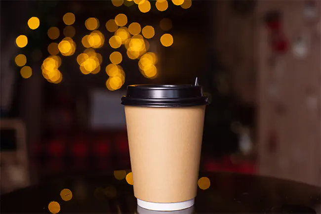 Hot Coffee and Tea Cups 10oz